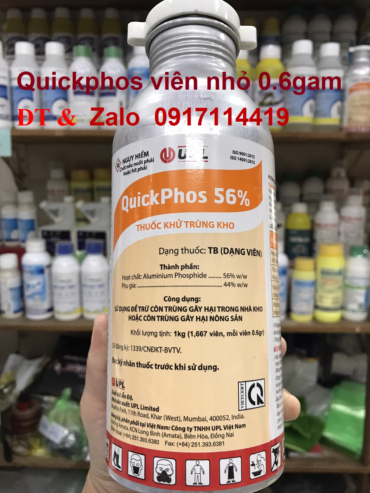 QUICKPHOS VIÊN NHỎ DIỆT MỌT GẠO TRÊN SHOPEE